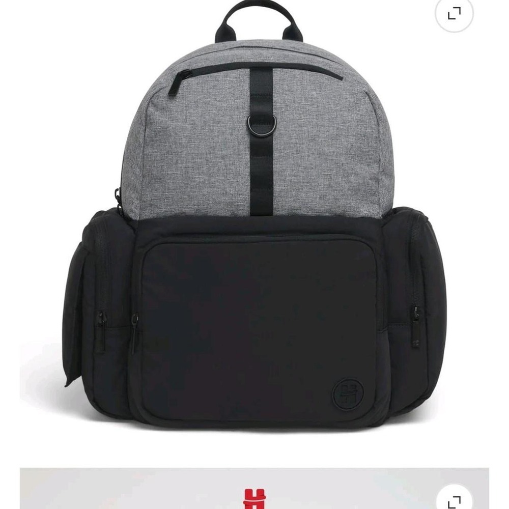 NWT Huggies Day Pack Diaper Backpack - Gray Heather